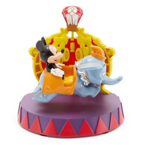 Фигурки Disney Mickey Mouse on Dumbo the Flying Elephant Mini Figure
