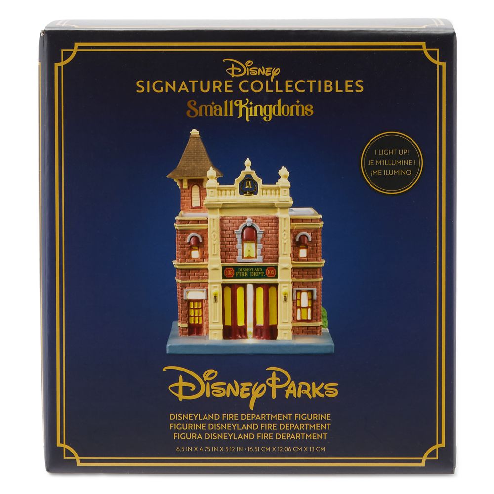 Disneyland Fire Department Light Up Figure &ndash; Disney Signature Collectibles Small Kingdom &ndash; D23: The Ultimate Disney Fan Event