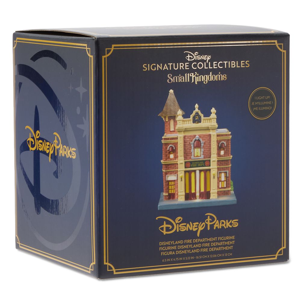 Disneyland Fire Department Light Up Figure &ndash; Disney Signature Collectibles Small Kingdom &ndash; D23: The Ultimate Disney Fan Event