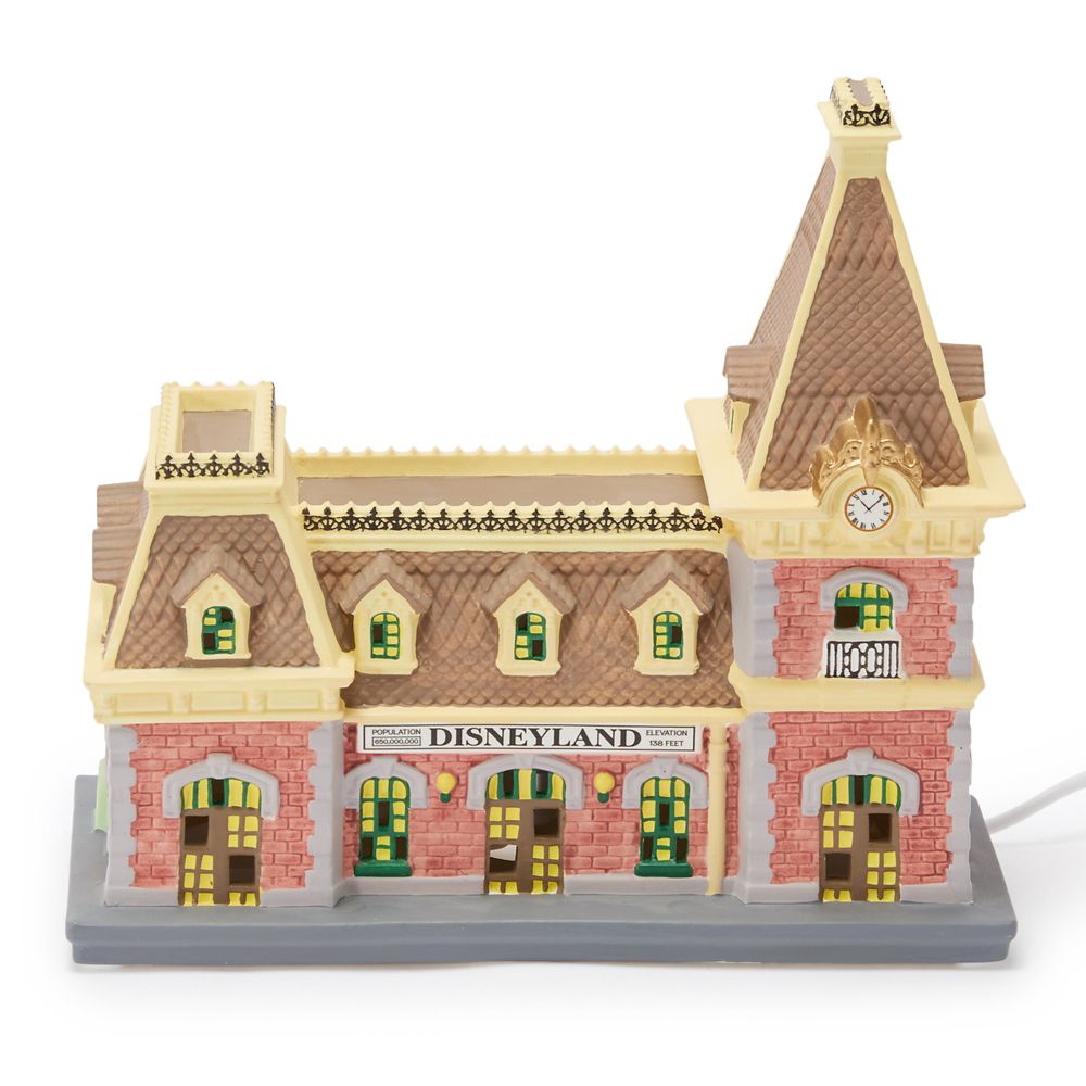Disneyland Railroad Station Light Up Figure &ndash; Disney Signature Collectibles Small Kingdom &ndash; D23: The Ultimate Disney Fan Event