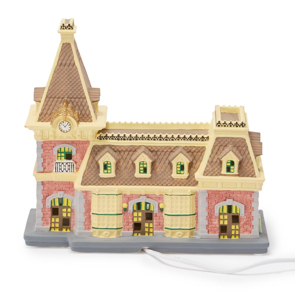 Disneyland Railroad Station Light Up Figure &ndash; Disney Signature Collectibles Small Kingdom &ndash; D23: The Ultimate Disney Fan Event
