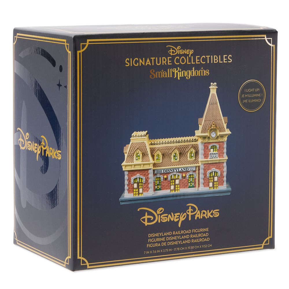 Disneyland Railroad Station Light Up Figure &ndash; Disney Signature Collectibles Small Kingdom &ndash; D23: The Ultimate Disney Fan Event