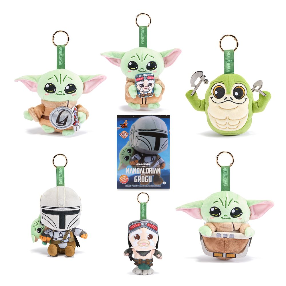 The Mandalorian and Grogu Plush Keychain Mystery Figure by Cosbi &ndash; Star Wars