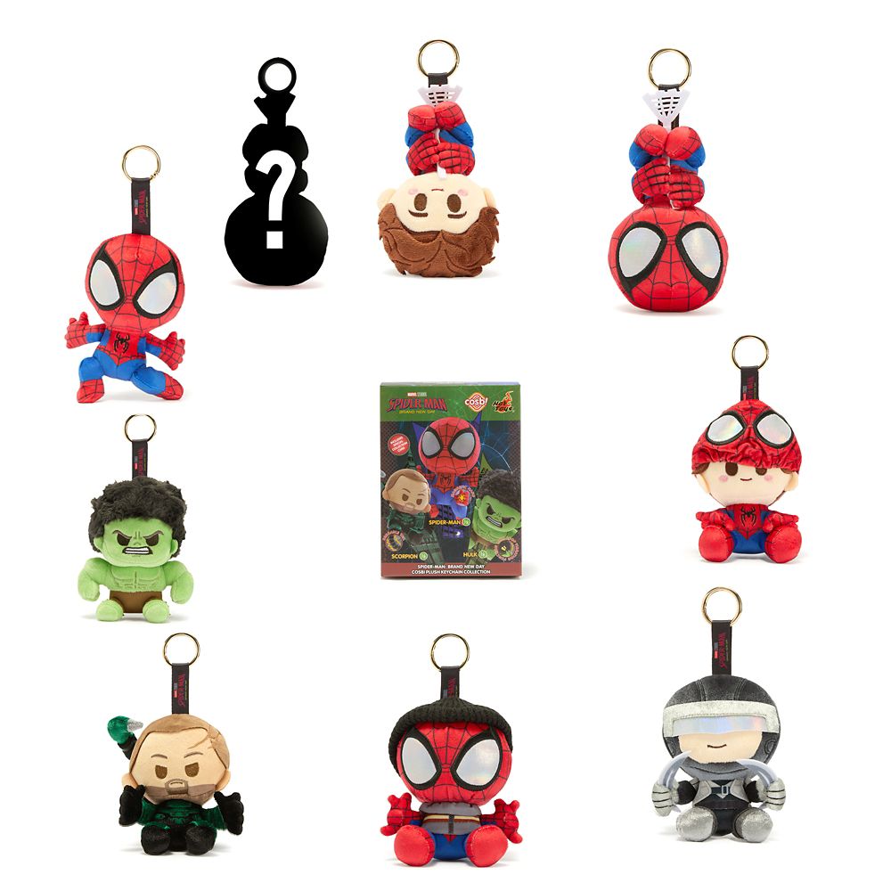 Spider-Man: Brand New Day Plush Keychain Mystery Figure by Cosbi