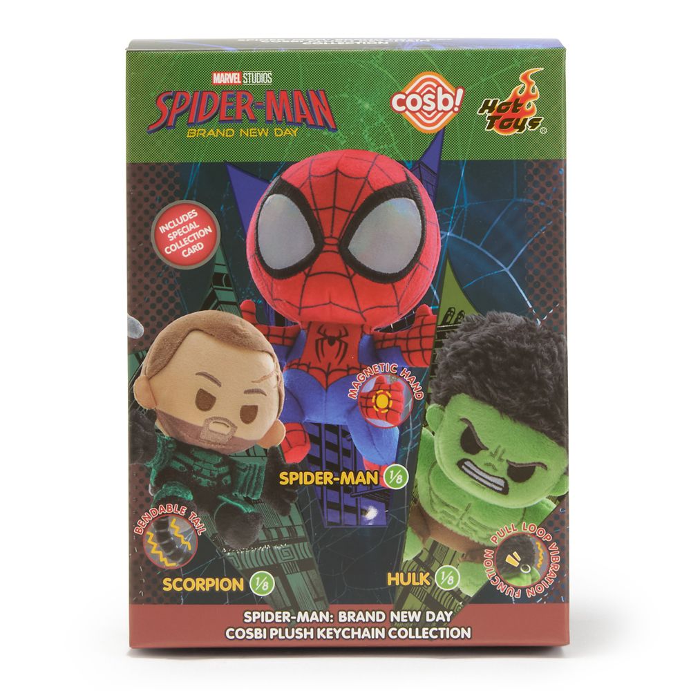 Spider-Man: Brand New Day Plush Keychain Mystery Figure by Cosbi