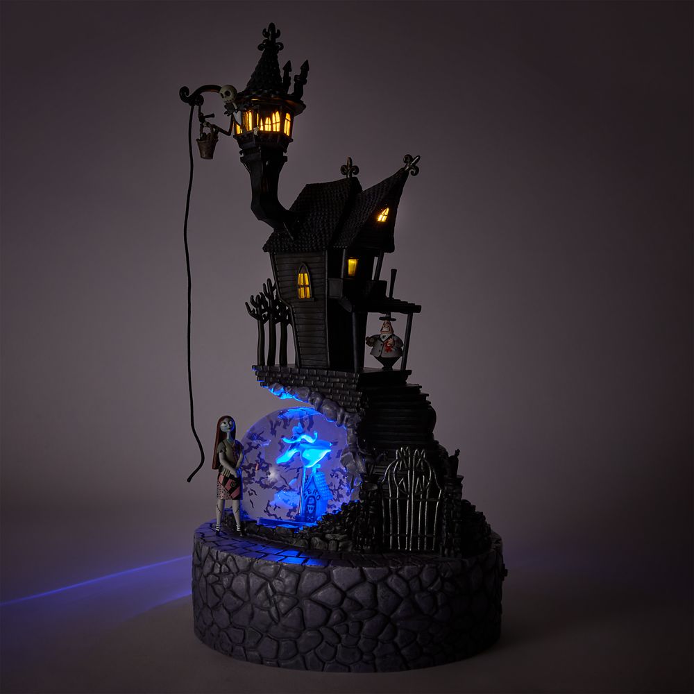 The Nightmare Before Christmas Light-Up Snowglobe with Blower