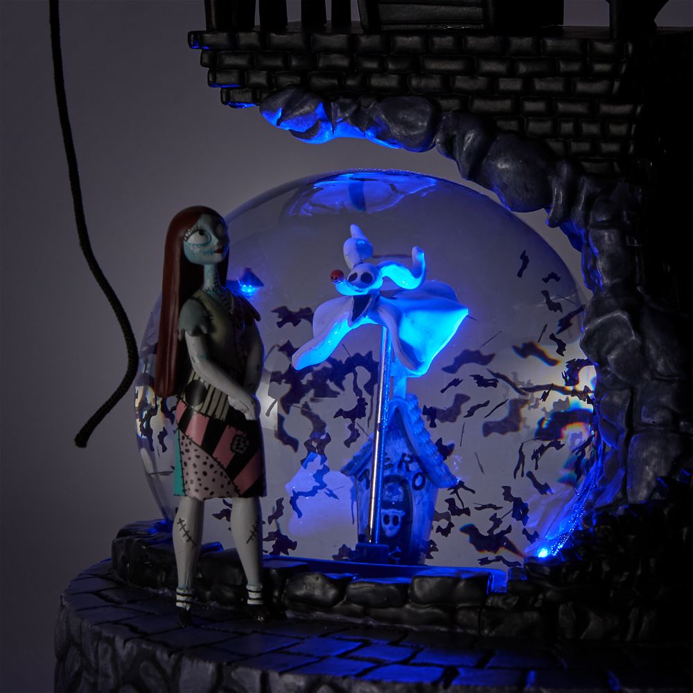 The Nightmare Before Christmas Light-Up Snowglobe with Blower
