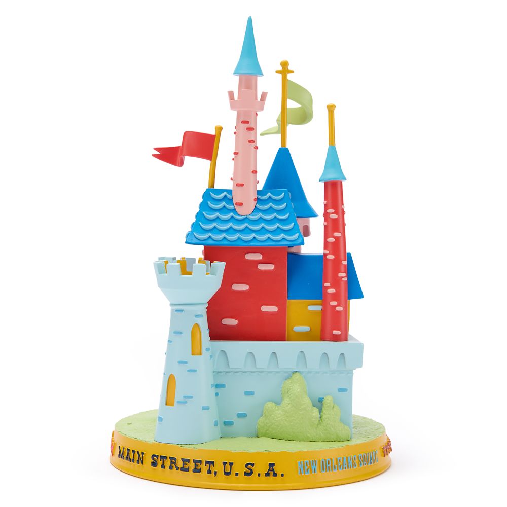 Walt Disney and Mickey Mouse at Sleeping Beauty Castle Figure &ndash; Disneyland 70th Anniversary