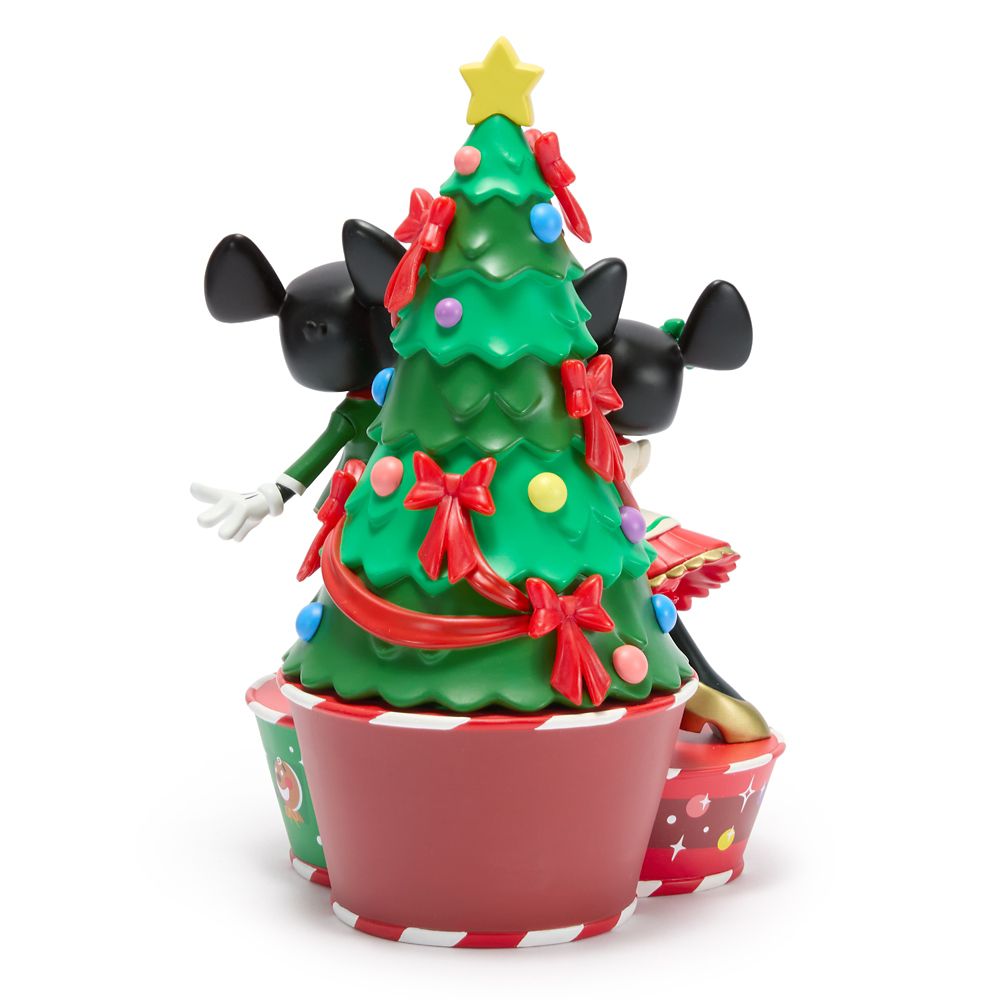 Mickey and Minnie Mouse Holiday Figure by Tate Yotter &ndash; Disney Designer Showcase