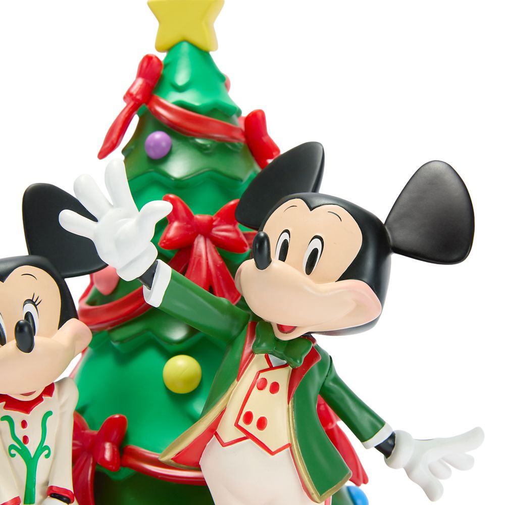 Mickey and Minnie Mouse Holiday Figure by Tate Yotter &ndash; Disney Designer Showcase