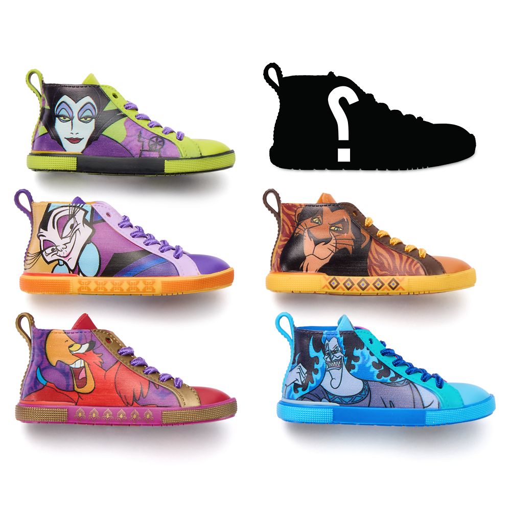 Disney Lacers Mystery Vinyl Collectible Figure Set - Series Five - Disney Villains