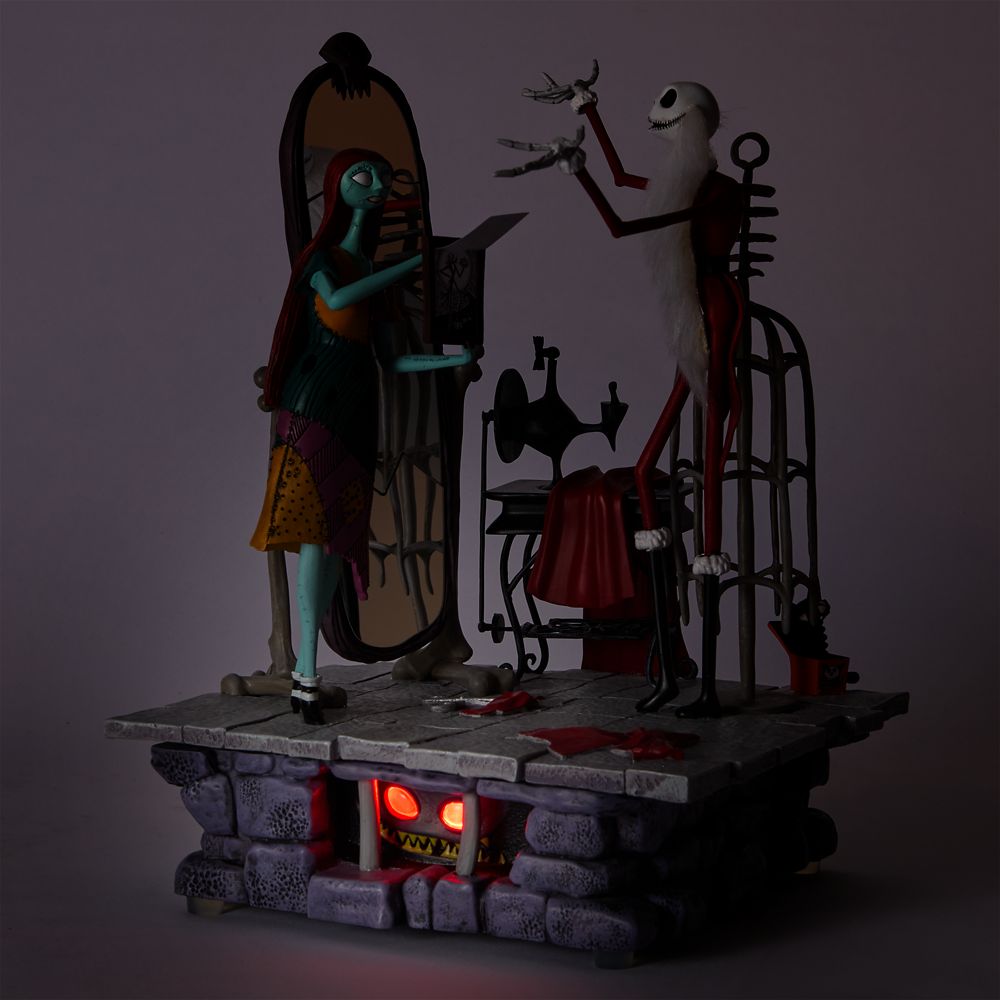 Jack Skellington and Sally Light-Up and Sound Figure - The Nightmare Before Christmas