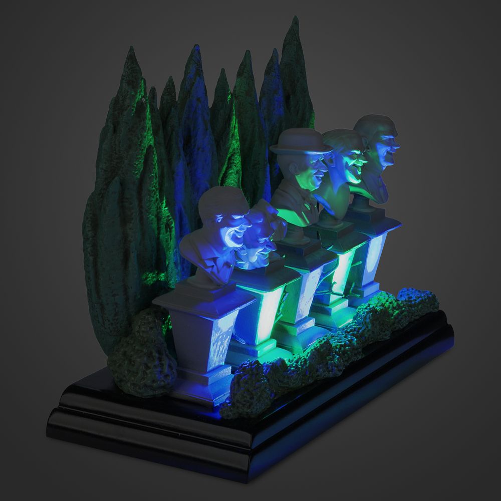 The Haunted Mansion Singing Busts Light-Up and Sound Figure