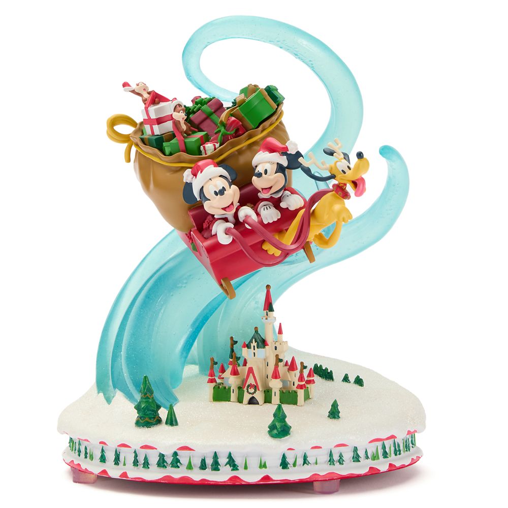 Santa Mickey Mouse and Friends Light-Up Musical Holiday Figure Official shopDisney