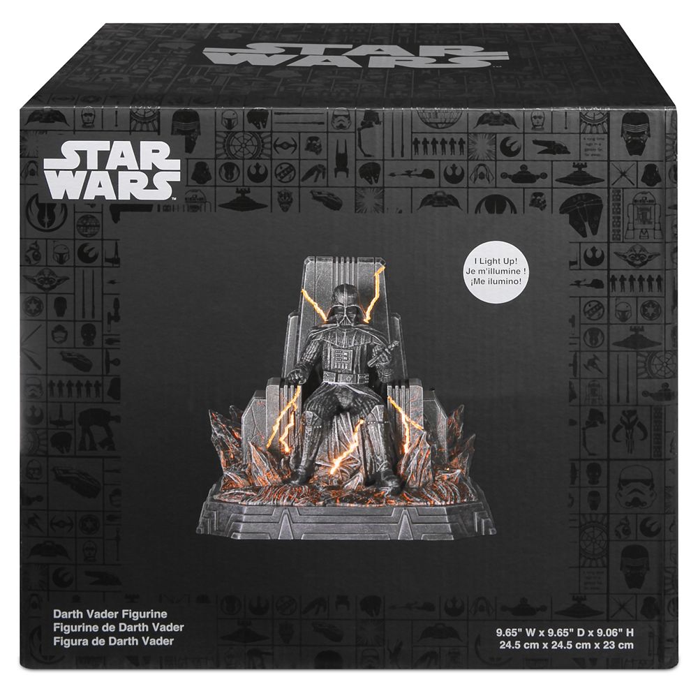 Darth Vader Light-Up Figure - Star Wars - Bronze