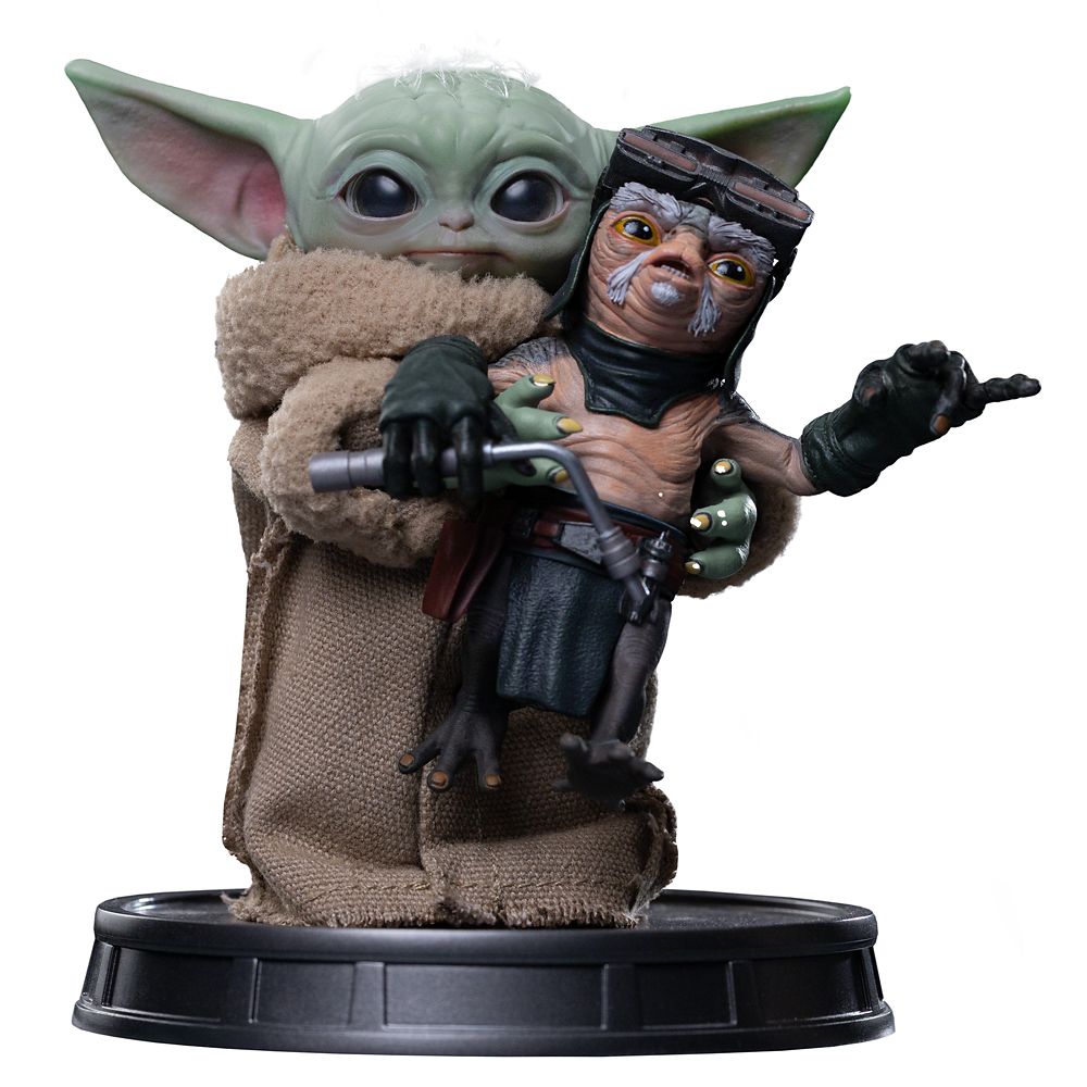 Grogu No Squeezy Figure by Iron Studios &ndash; Star Wars: The Mandalorian and Grogu