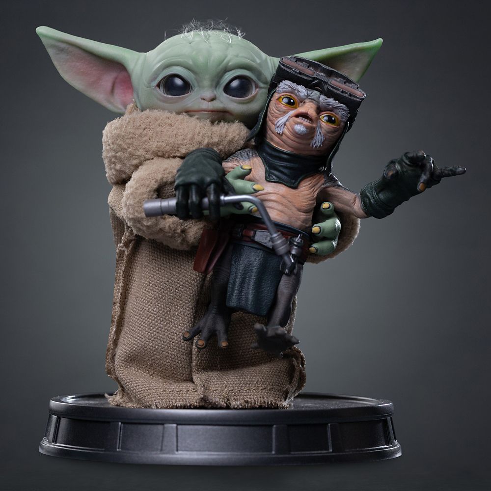 Grogu No Squeezy Figure by Iron Studios &ndash; Star Wars: The Mandalorian and Grogu