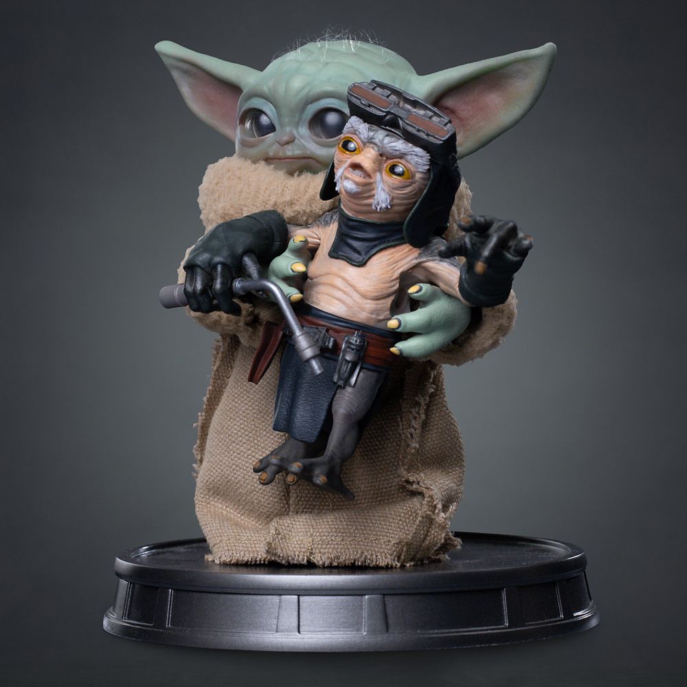 Grogu No Squeezy Figure by Iron Studios &ndash; Star Wars: The Mandalorian and Grogu
