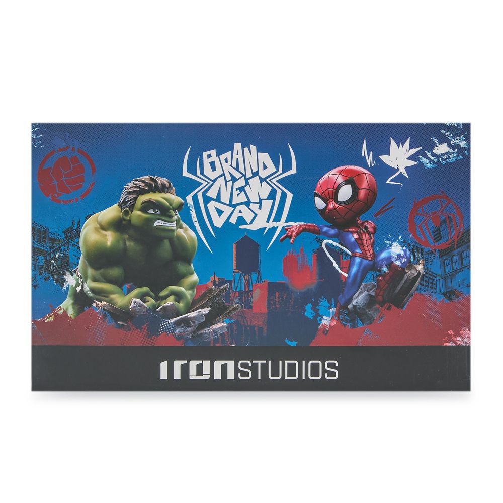 Hulk and Spider-Man Minico Figures from Iron Studios &ndash; Spider-Man: Brand New Day &ndash; D23: The Ultimate Disney Fan Event