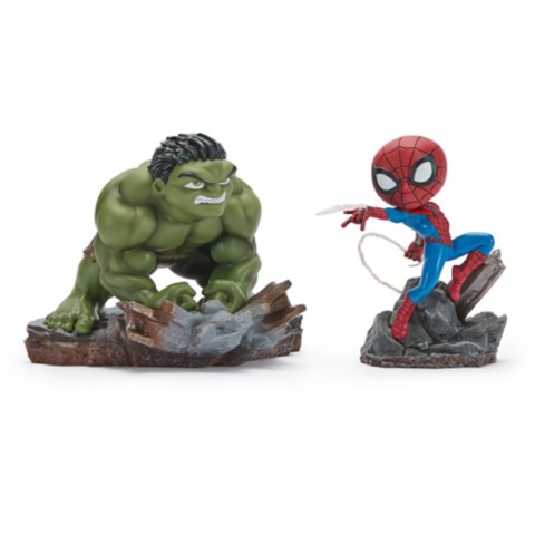 Hulk and Spider-Man Minico Figures from Iron Studios – Spider-Man: Brand New Day – D23: The Ultimate Disney Fan Event