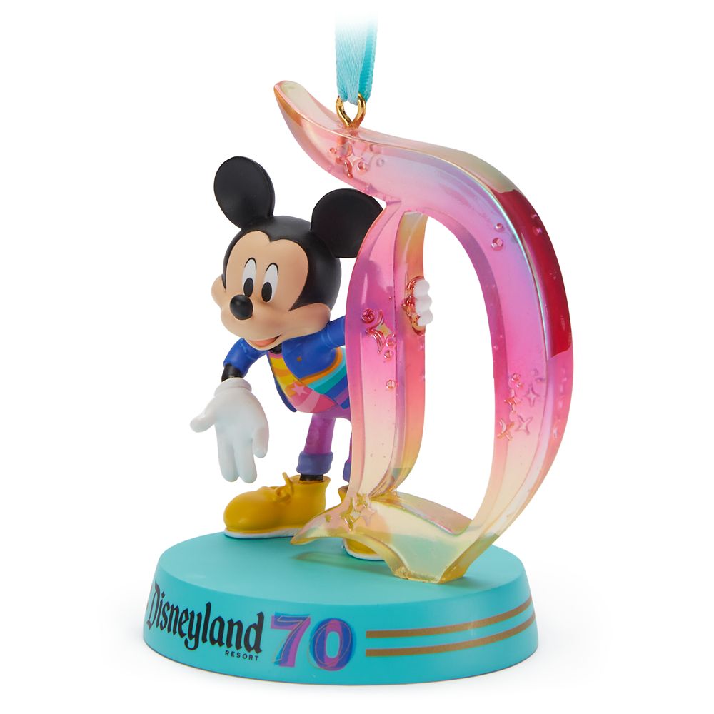 Mickey Mouse Figural Ornament &ndash; Disneyland 70th Anniversary