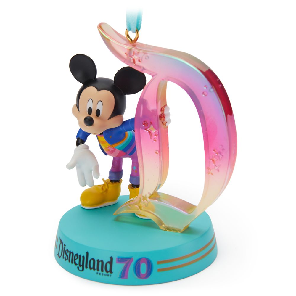 Mickey Mouse Figural Ornament &ndash; Disneyland 70th Anniversary