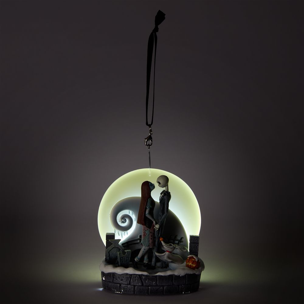 Jack Skellington and Sally Light-Up Ornament - The Nightmare Before Christmas