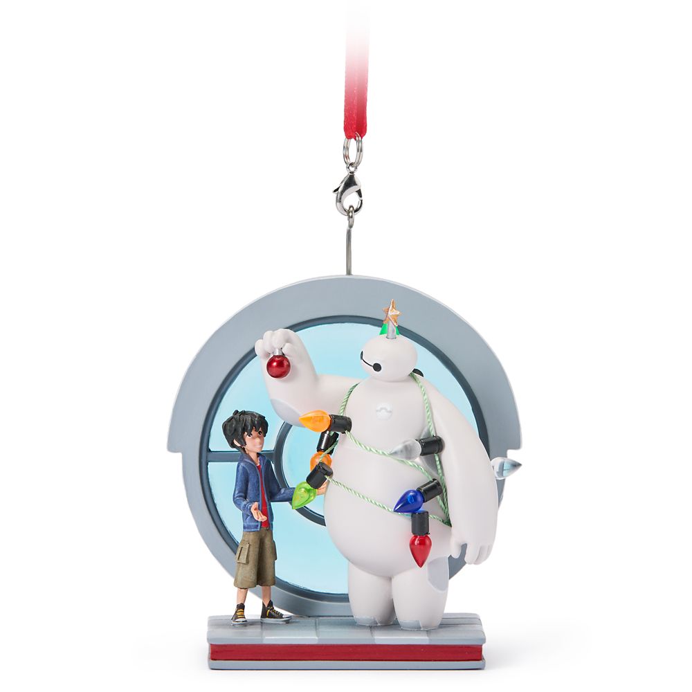 Disney☘様 Baymax and Hiro Hamada Sketchbook Ornament – Big Hero 6