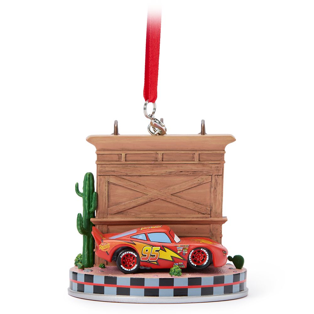 Lightning McQueen and Sheriff Sketchbook Ornament &ndash; Cars