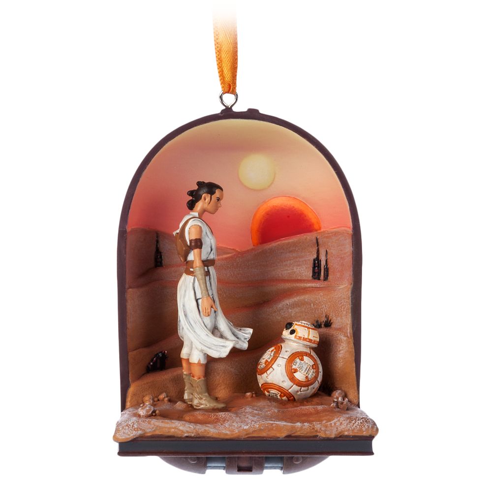 Rey and BB-8 Sketchbook Ornament &ndash; Star Wars: The Rise of Skywalker