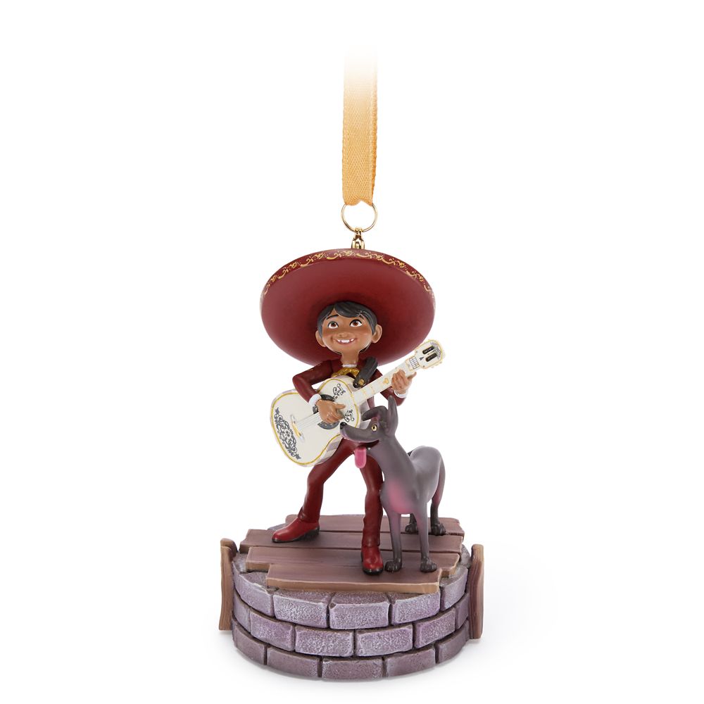 Miguel and Dante Singing Living Magic Sketchbook Ornament – Coco