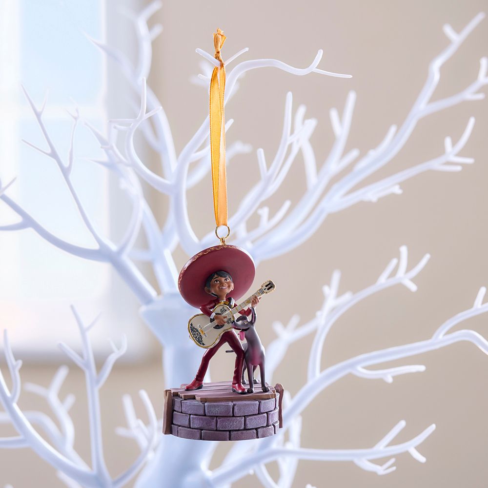 Miguel and Dante Singing Living Magic Sketchbook Ornament &ndash; Coco