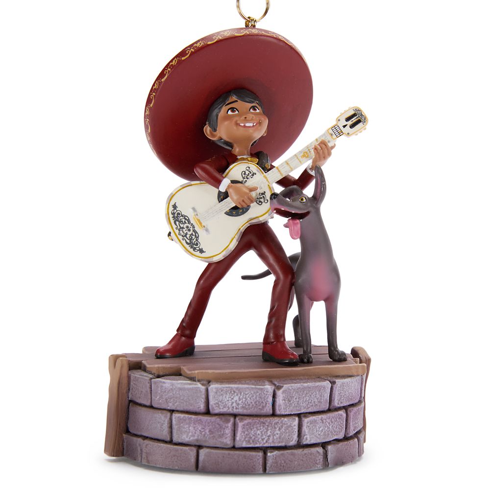 Miguel and Dante Singing Living Magic Sketchbook Ornament &ndash; Coco