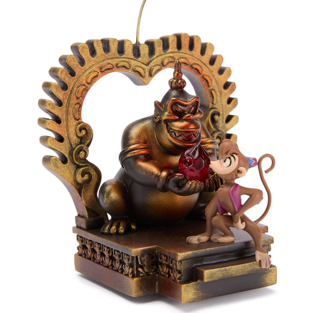 Abu Light-Up and Sound Living Magic Sketchbook Ornament &ndash; Aladdin