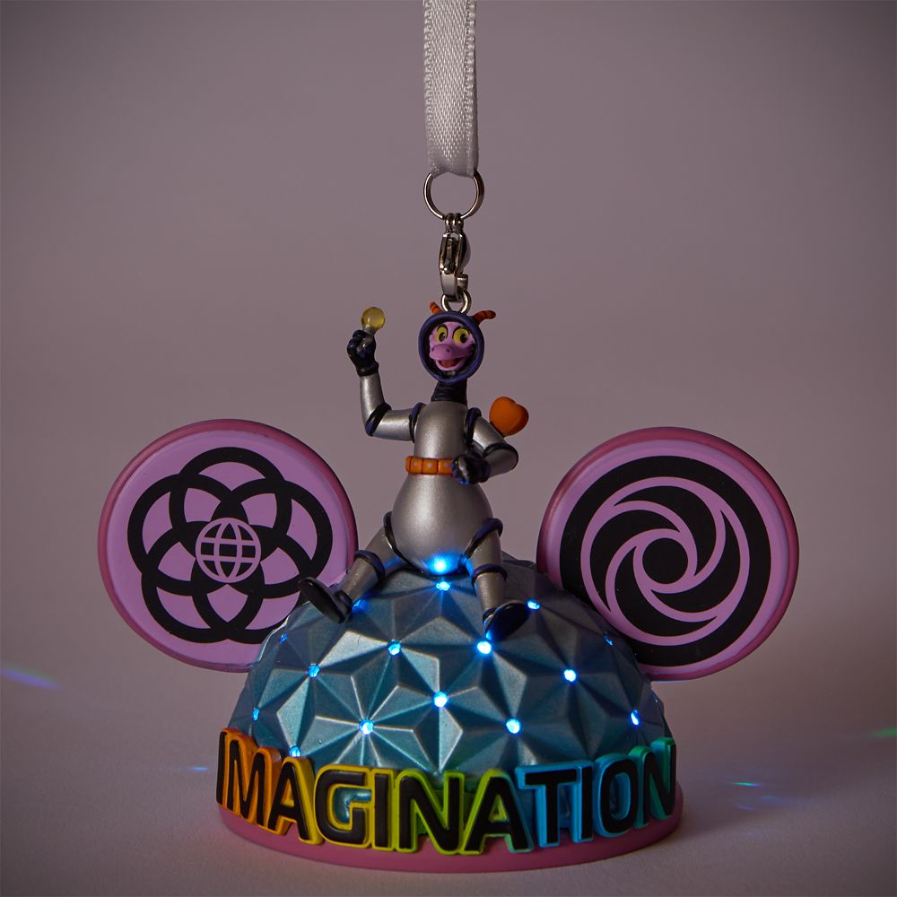 Figment Light-Up Ear Hat Ornament &ndash; EPCOT