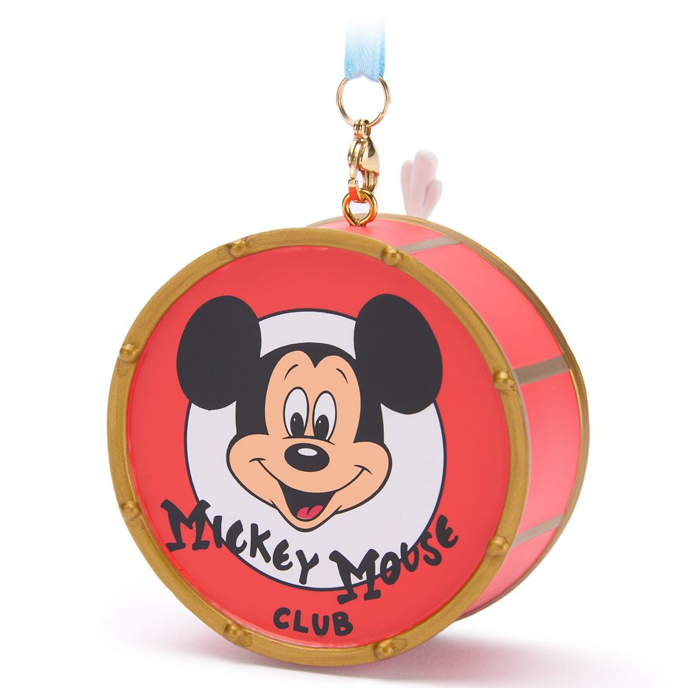 The Mickey Mouse Club 70th Anniversary Drum Sketchbook Ornament