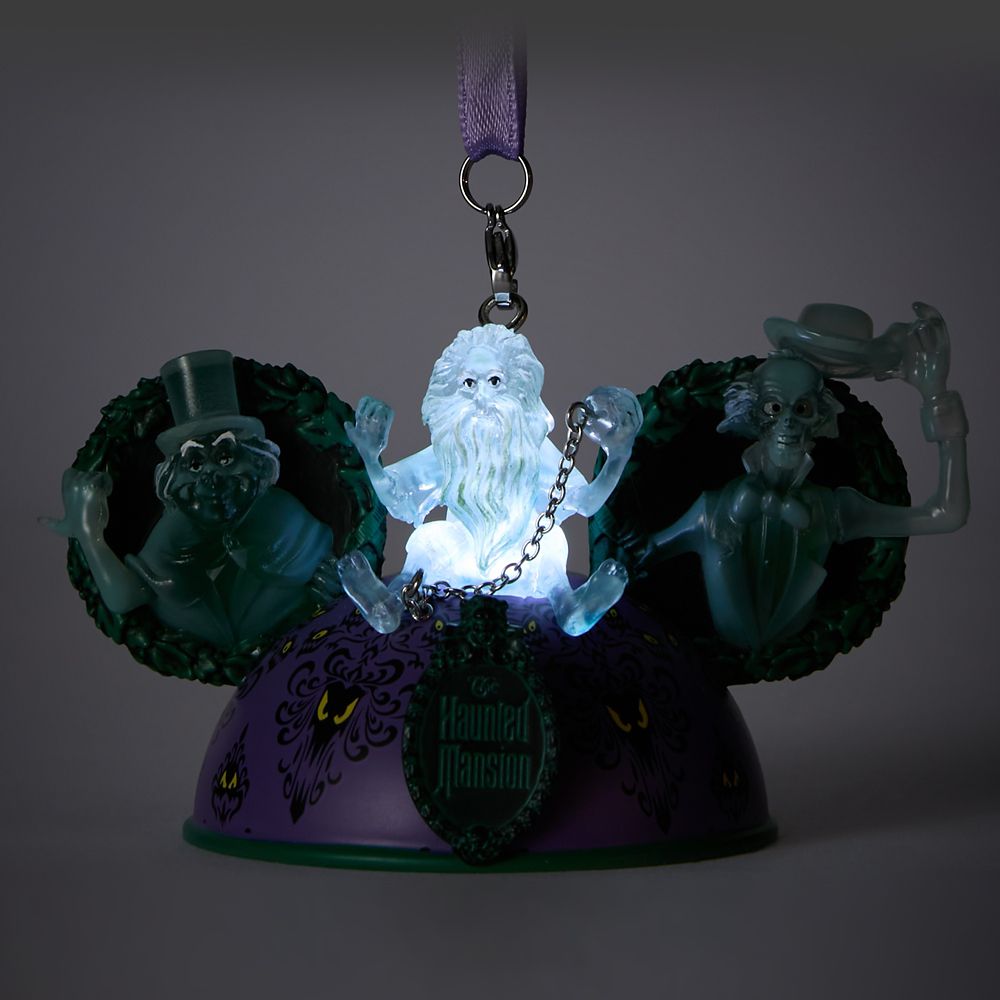 Hitchhiking Ghosts Light-Up Ear Hat Ornament &ndash; The Haunted Mansion
