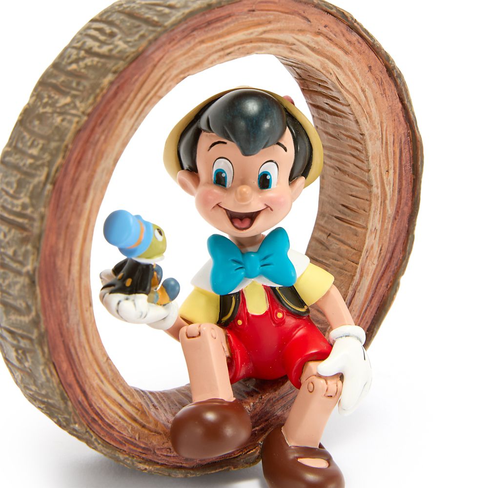 Pinocchio and Jiminy Cricket Figural Ornament
