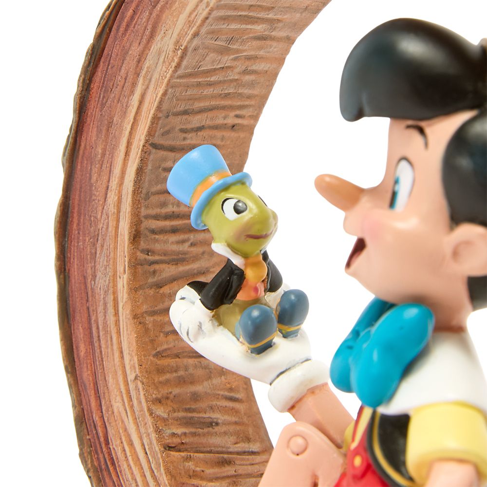 Pinocchio and Jiminy Cricket Figural Ornament