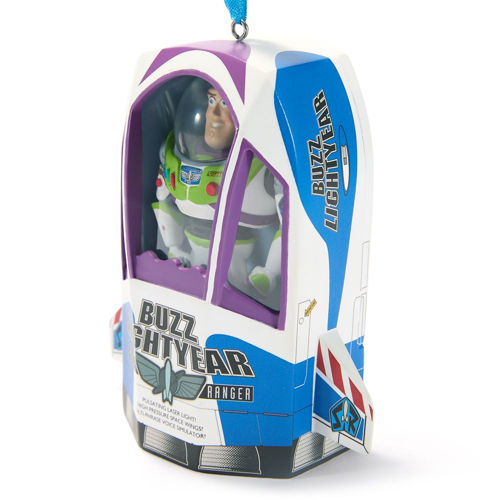 Buzz Lightyear Talking Living Magic Sketchbook Ornament &ndash; Toy Story