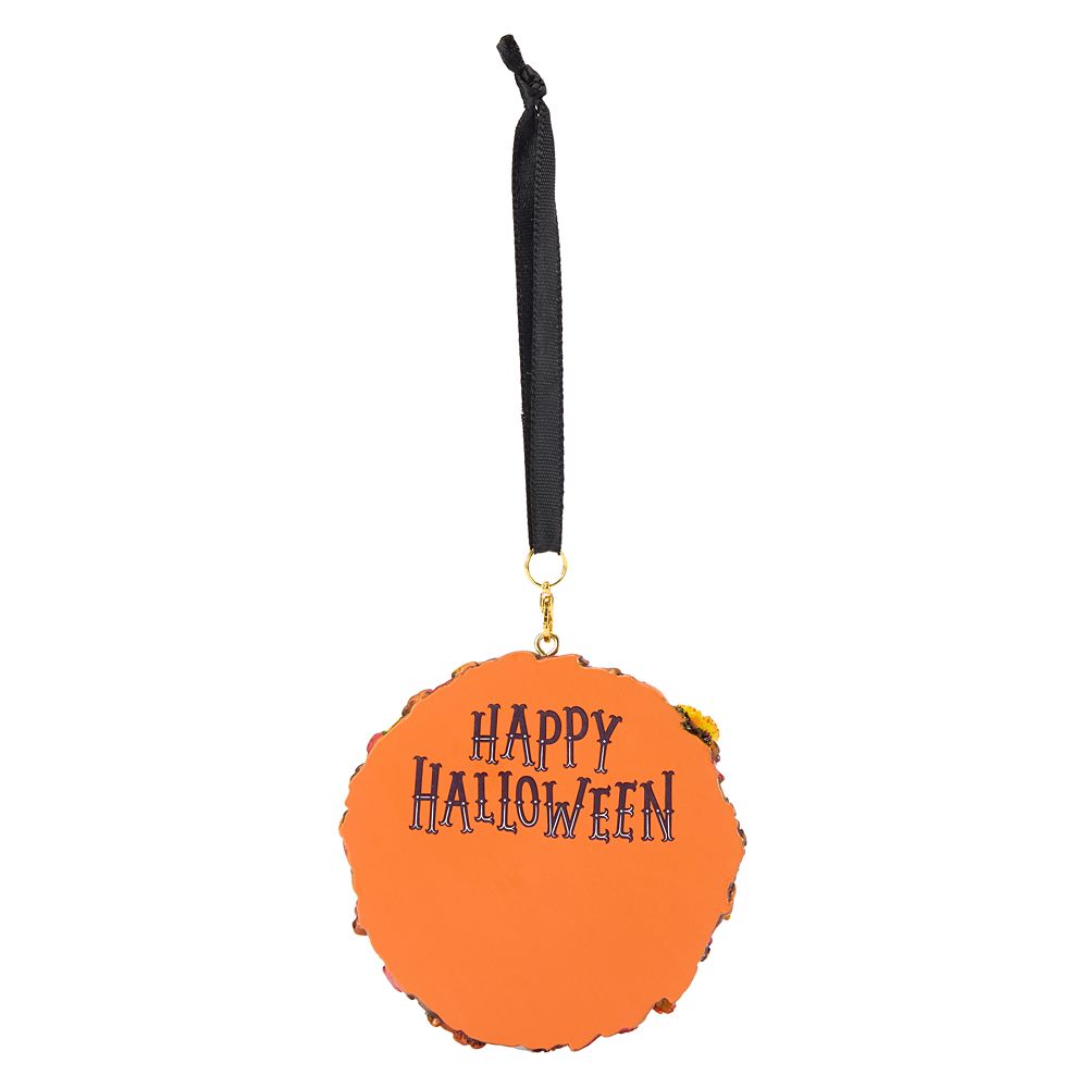 Mickey Mouse Jack-o'-Lantern Wreath Halloween Ornament