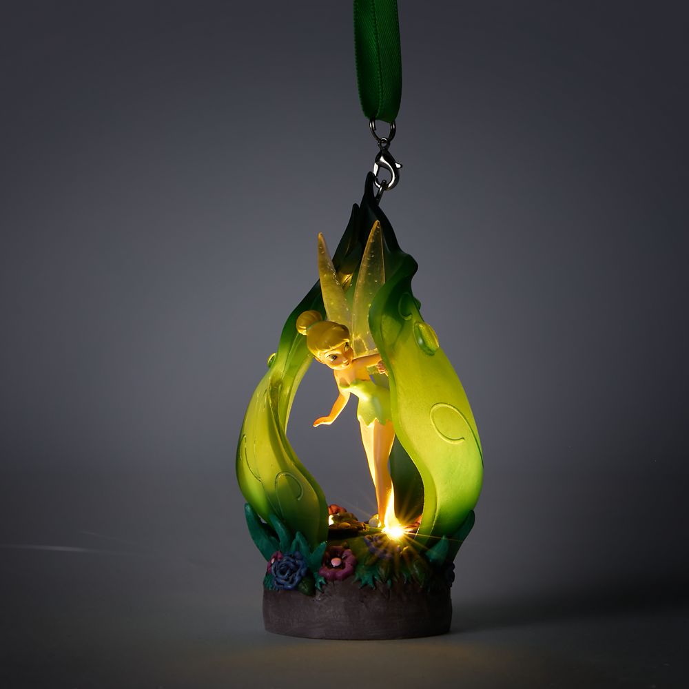 Tinker Bell Light-Up Living Magic Sketchbook Ornament &ndash; Peter Pan