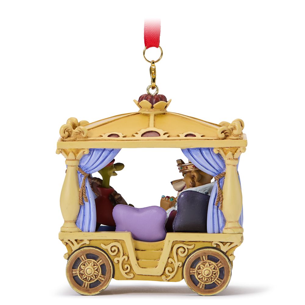 Prince John and Sir Hiss Sketchbook Ornament &ndash; Robin Hood