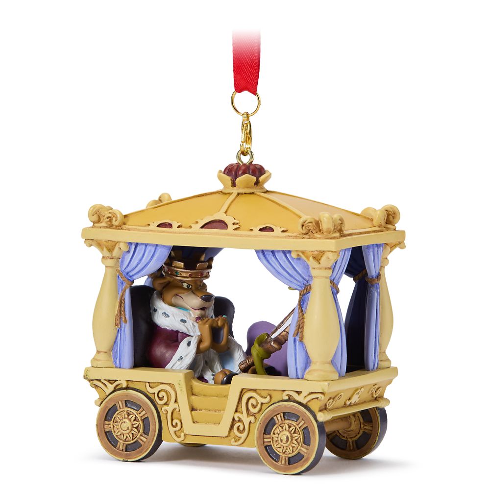 Prince John and Sir Hiss Sketchbook Ornament &ndash; Robin Hood