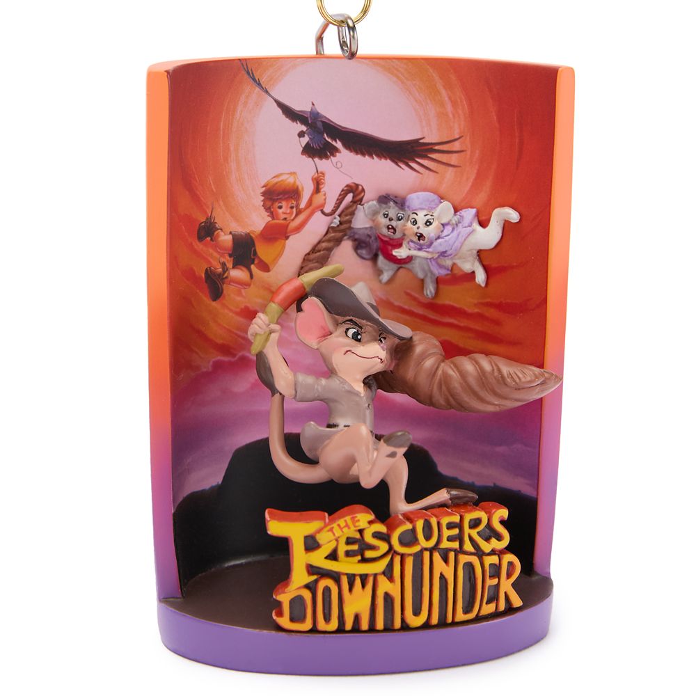 The Rescuers Down Under Legacy Sketchbook Ornament &ndash; 35th Anniversary &ndash; Limited Release