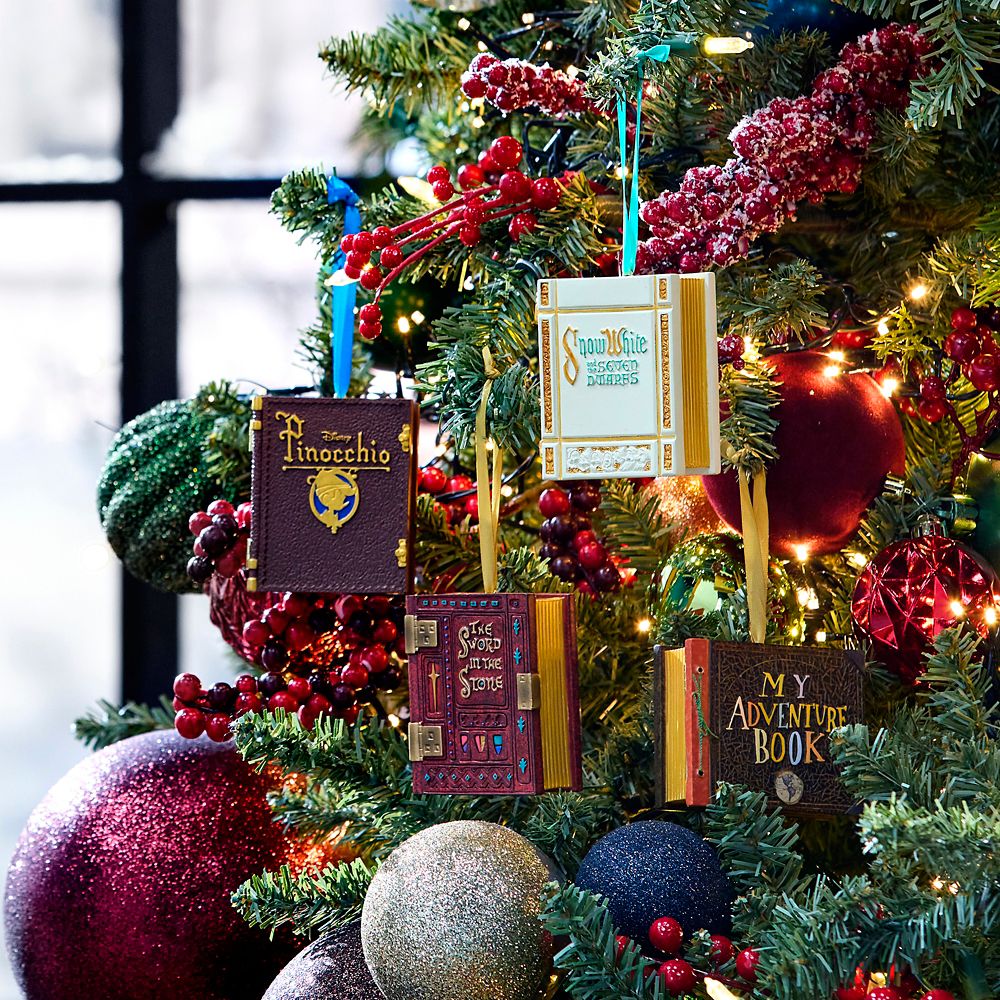 Pinocchio Storybook Musical Living Magic Sketchbook Ornament