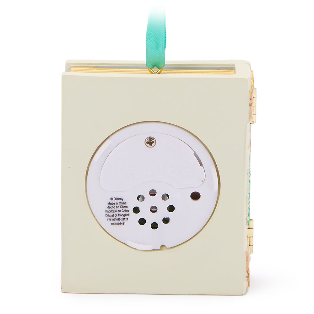 Snow White and the Seven Dwarfs Storybook Musical Living Magic Sketchbook Ornament