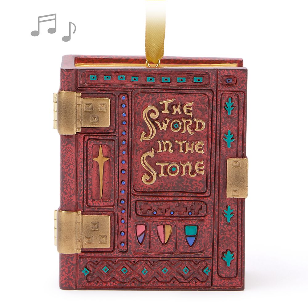 The Sword in the Stone Storybook Musical Living Magic Sketchbook Ornament Official shopDisney