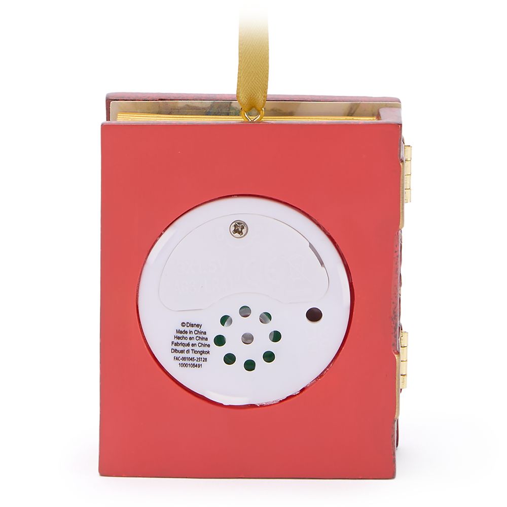 The Sword in the Stone Storybook Musical Living Magic Sketchbook Ornament