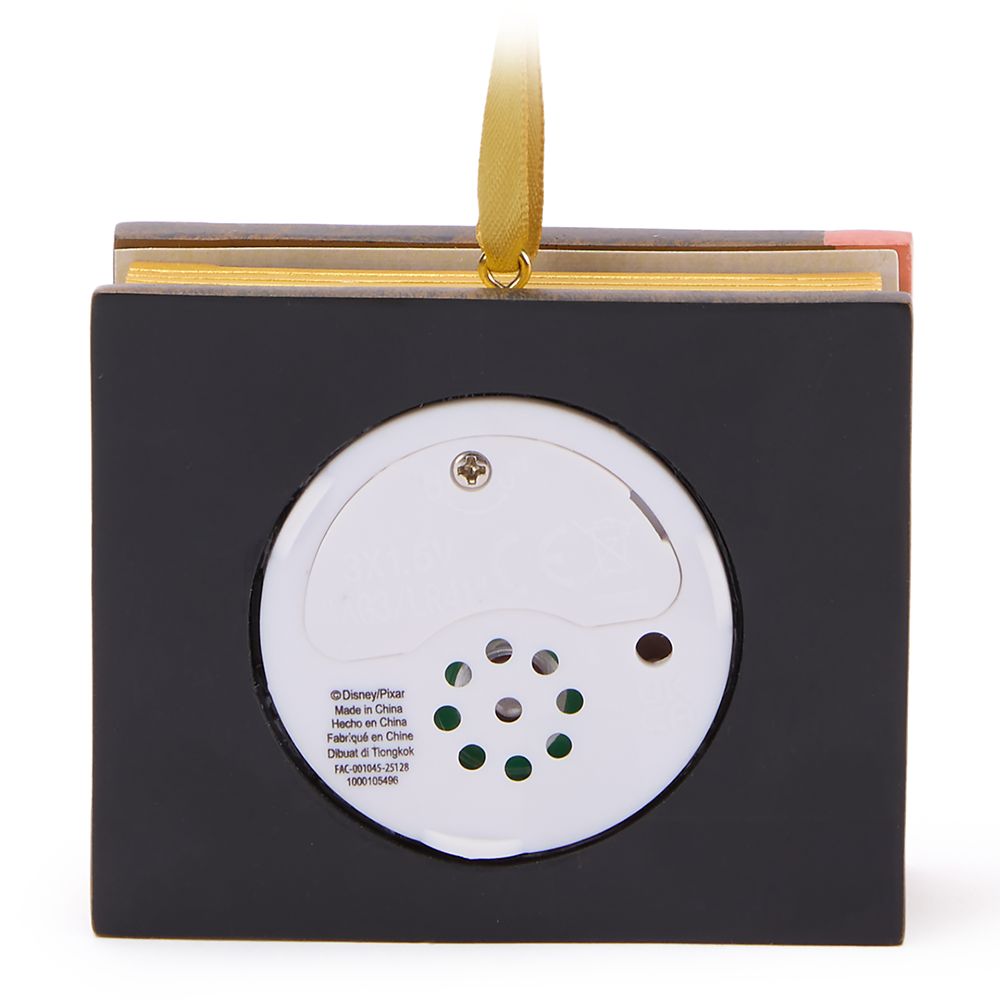 My Adventure Book Musical Living Magic Sketchbook Ornament &ndash; Up